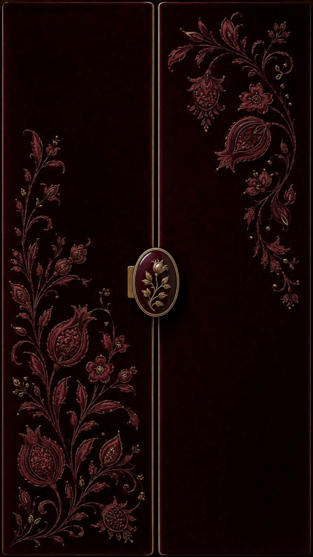 Carmine Kına Henna Invitation design