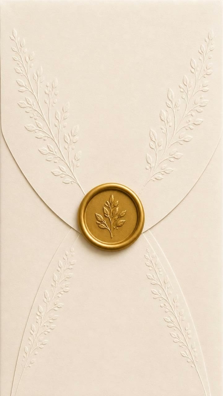 Zeytin Dalı Engagement Invitation design